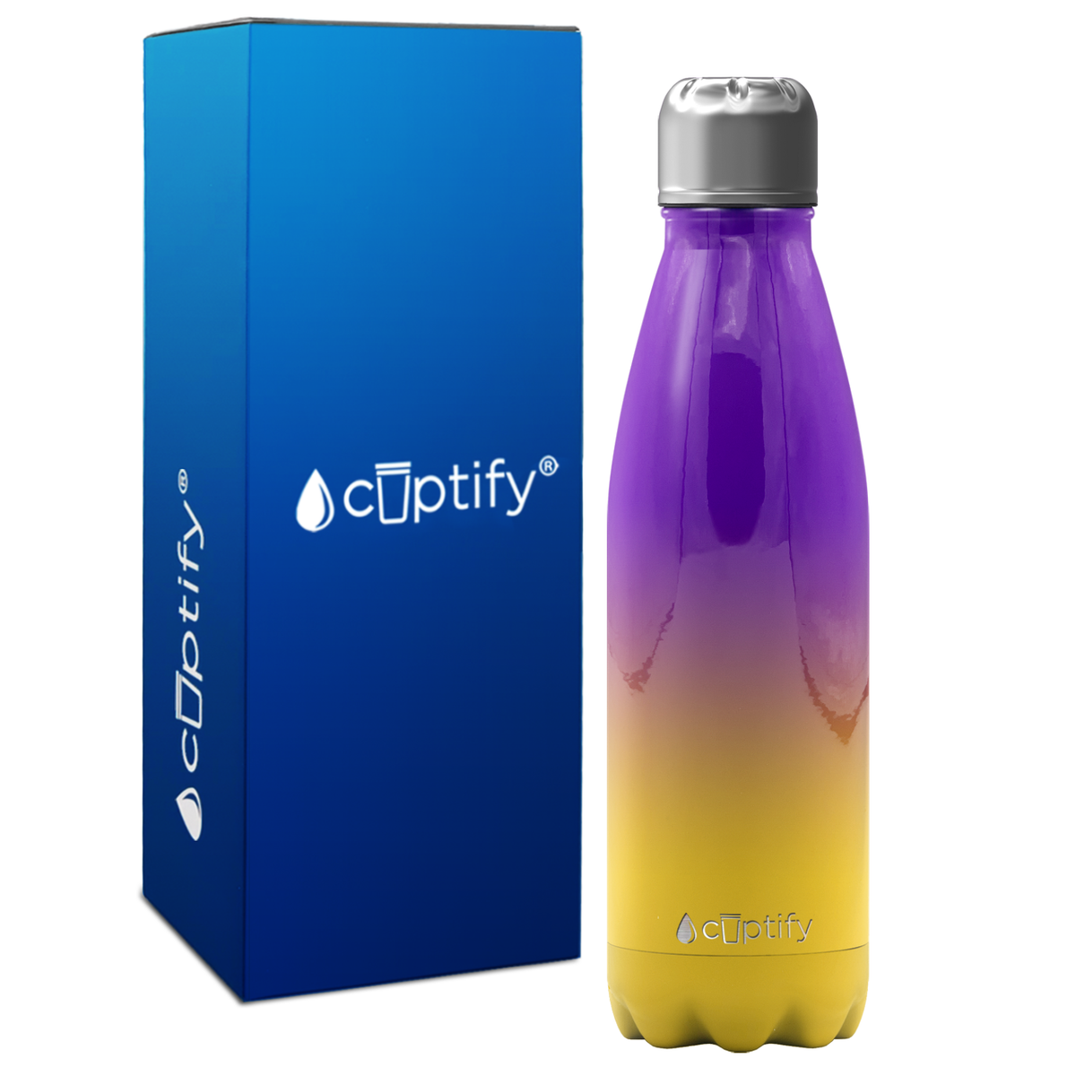 Minnesota Ombre 17oz Retro Water Bottle