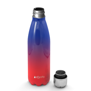 New York Ombre 17oz Retro Water Bottle