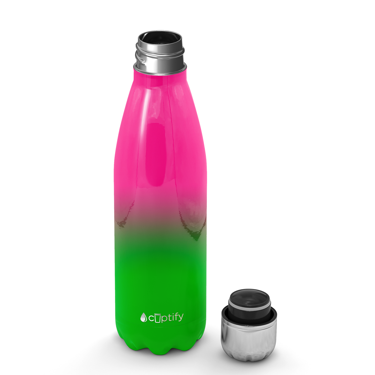 Watermelon Ombre 17oz Retro Water Bottle