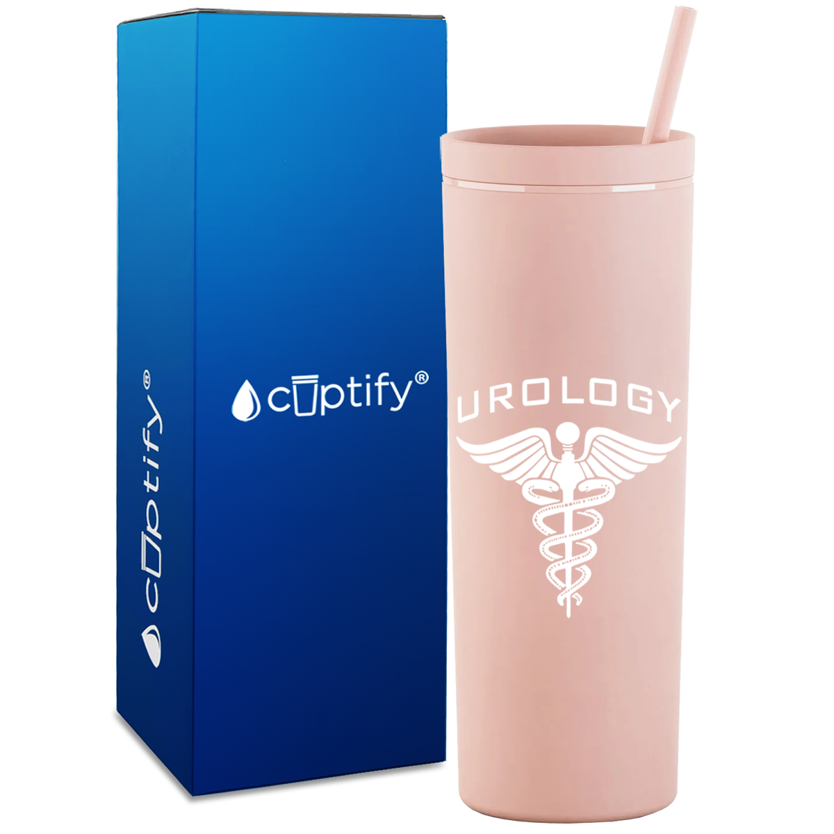 Urology on 18oz Acrylic Skinny Tumbler