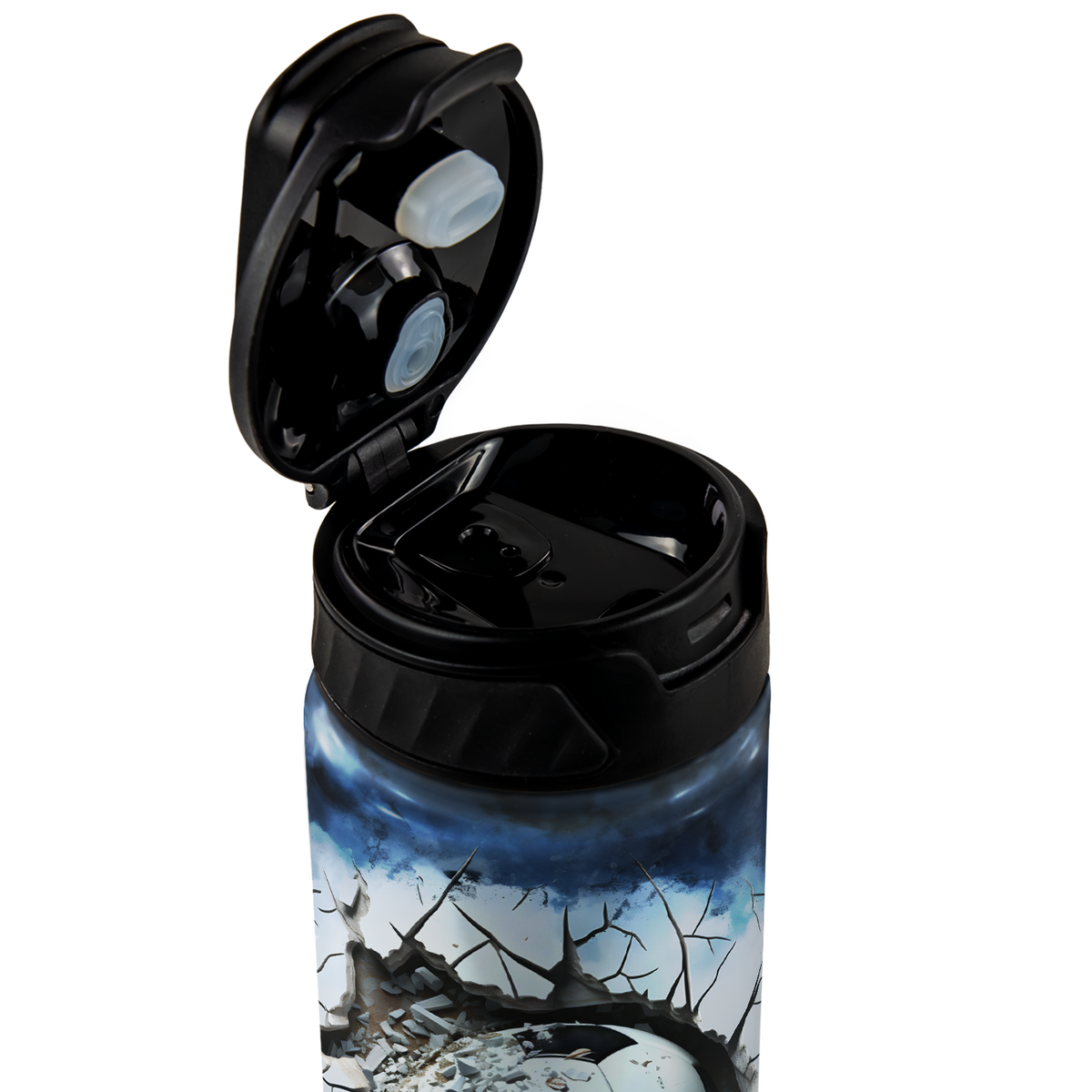 Personalized Soccer Ball Power Strike with Name 18oz Kids Water Bottle