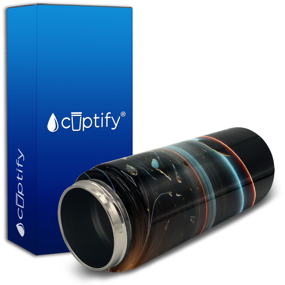 Personalized Baseball Breakthrough with Name 18oz Kids Water Bottle