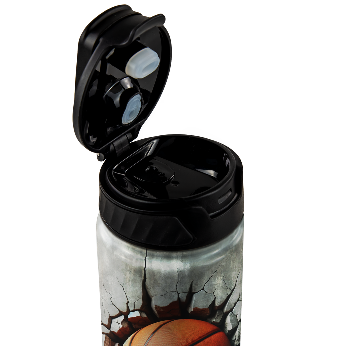 Personalized Basketball Blast with Name 18oz Kids Water Bottle