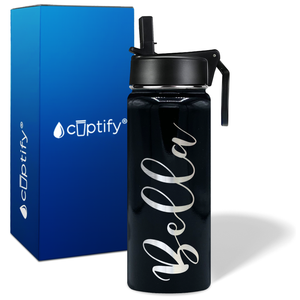 Personalized Bella Style on 18oz Wide Mouth