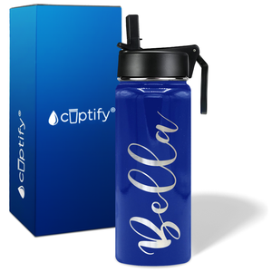 Personalized Bella Style on 18oz Wide Mouth
