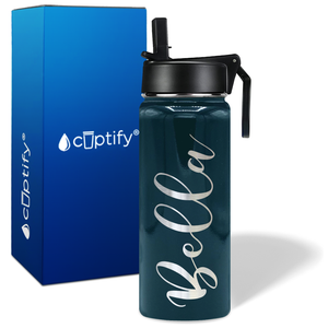 Personalized Bella Style on 18oz Wide Mouth