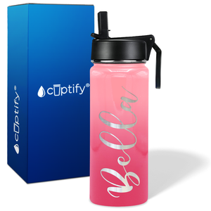 Personalized Bella Style on 18oz Wide Mouth