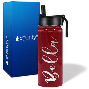 Personalized Bella Style on 18oz Wide Mouth