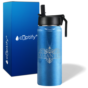 Personalized Vestige Design on 18oz Wide Mouth Bottle