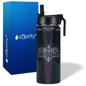 Personalized Vestige Design on 18oz Wide Mouth Bottle
