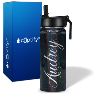 Personalized Audrey Style on 18oz Wide Mouth
