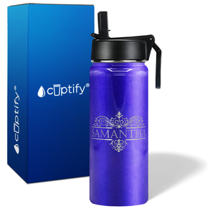 Personalized Vestige Design on 18oz Wide Mouth Bottle