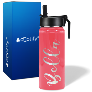 Personalized Bella Style on 18oz Wide Mouth