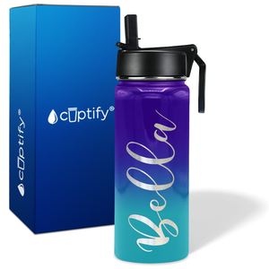 Personalized Bella Style on 18oz Wide Mouth