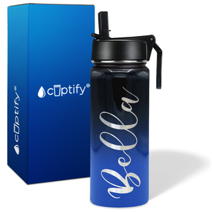 Personalized Bella Style on 18oz Wide Mouth