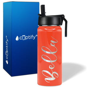 Personalized Bella Style on 18oz Wide Mouth