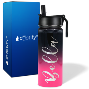 Personalized Bella Style on 18oz Wide Mouth