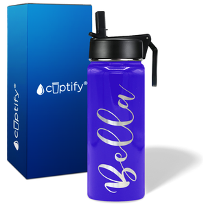 Personalized Bella Style on 18oz Wide Mouth