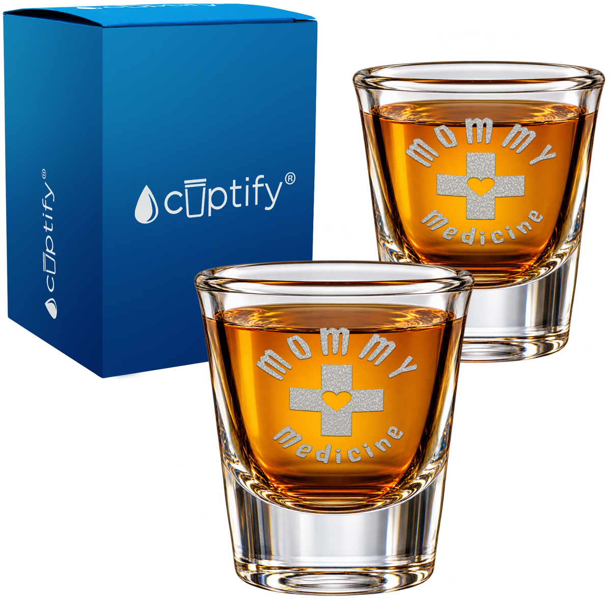 Mommy Medicine on Shot Glass