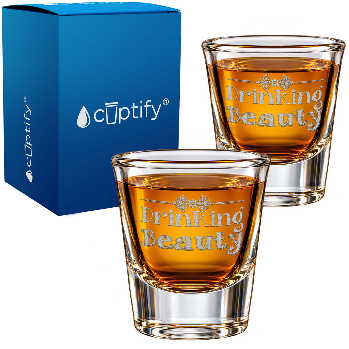 Drinking Beauty Shot Glass
