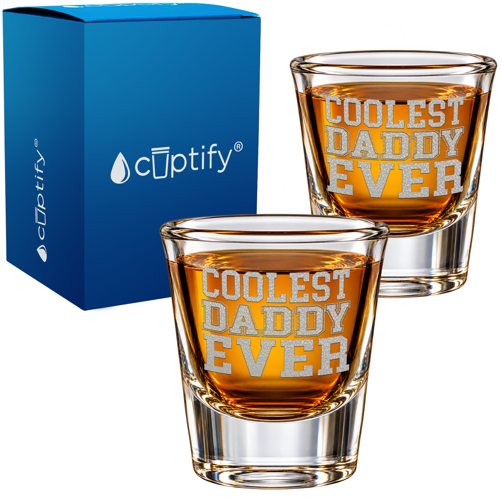 Coolest Daddy Ever on Shot Glass