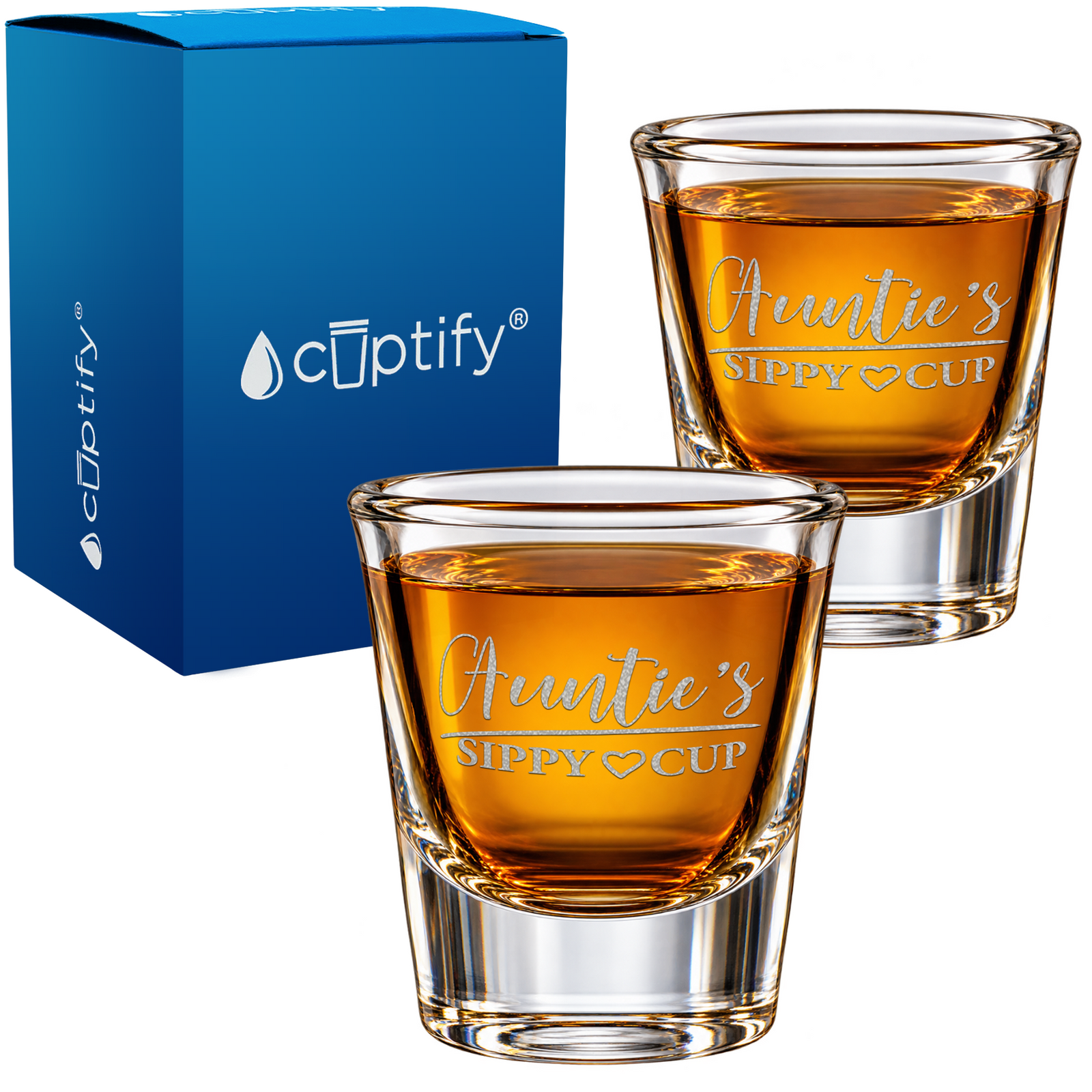 Auntie's Sippy Cup Shot Glass
