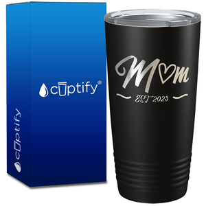 New Baby Mom Established 2023 20oz Tumbler