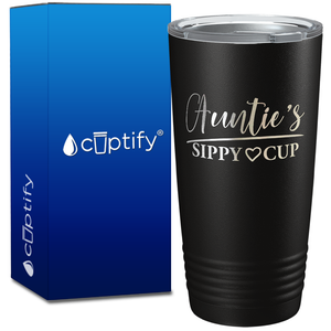 Auntie's Sippy Cup on 20oz Tumbler