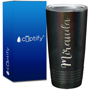 Personalized Miranda Style on 20oz Tumbler