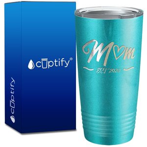 New Baby Mom Established 2023 20oz Tumbler