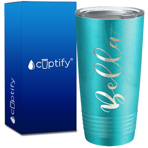 Personalized Bella Style on 20oz Tumbler