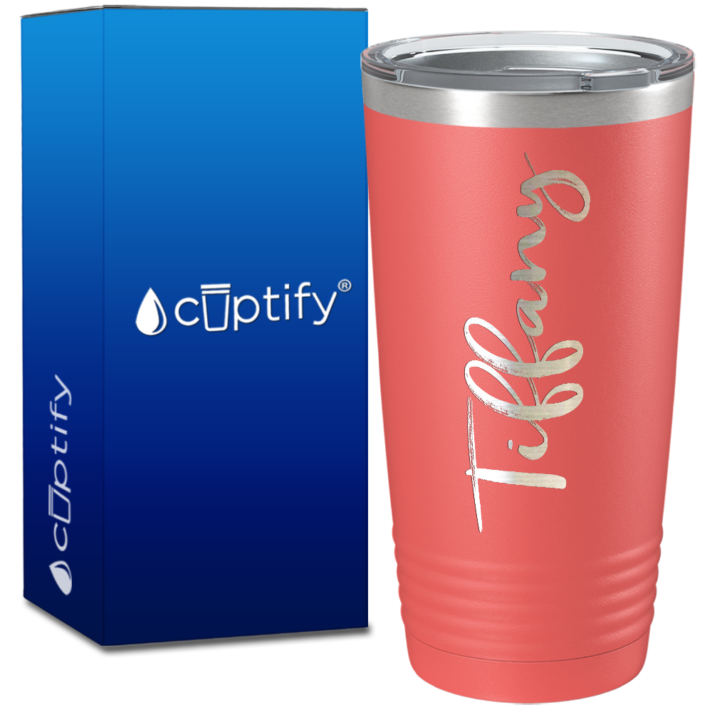 Personalized Tiffany Style on 20oz Tumbler