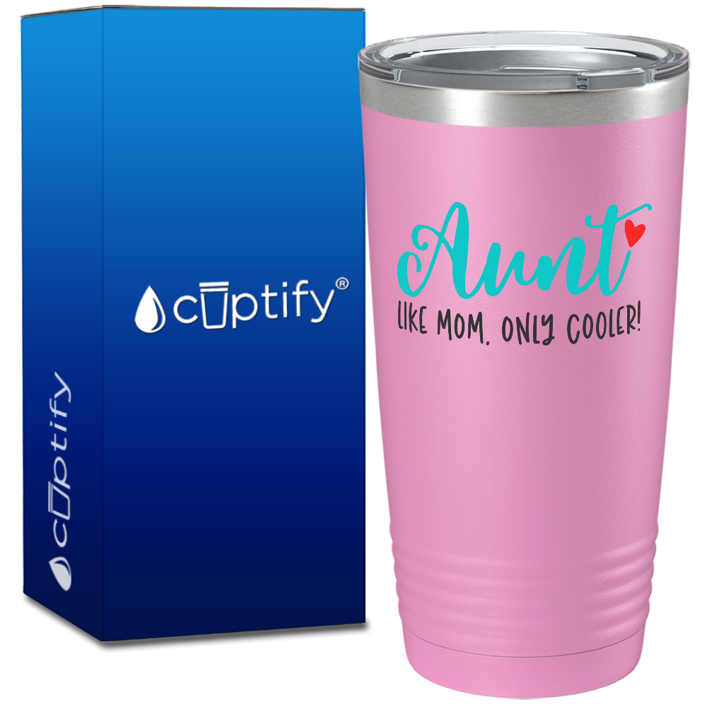 Auntie Like Mom on 20oz Tumbler