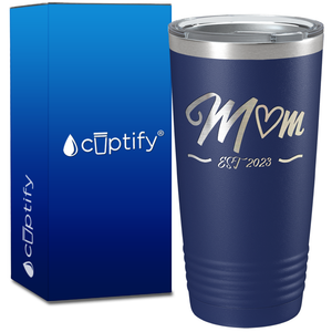 New Baby Mom Established 2023 20oz Tumbler