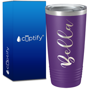 Personalized Bella Style on 20oz Tumbler