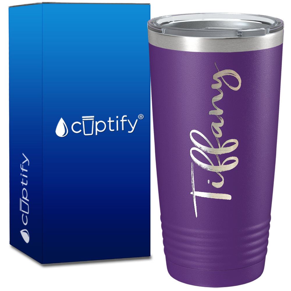Personalized Tiffany Style on 20oz Tumbler