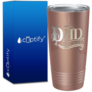 Dad of a New Baby Established 2023 20oz Tumbler