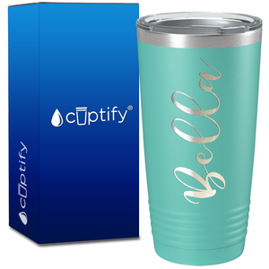 Personalized Bella Style on 20oz Tumbler