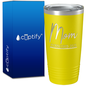 Mom Established 2023 20oz Tumbler