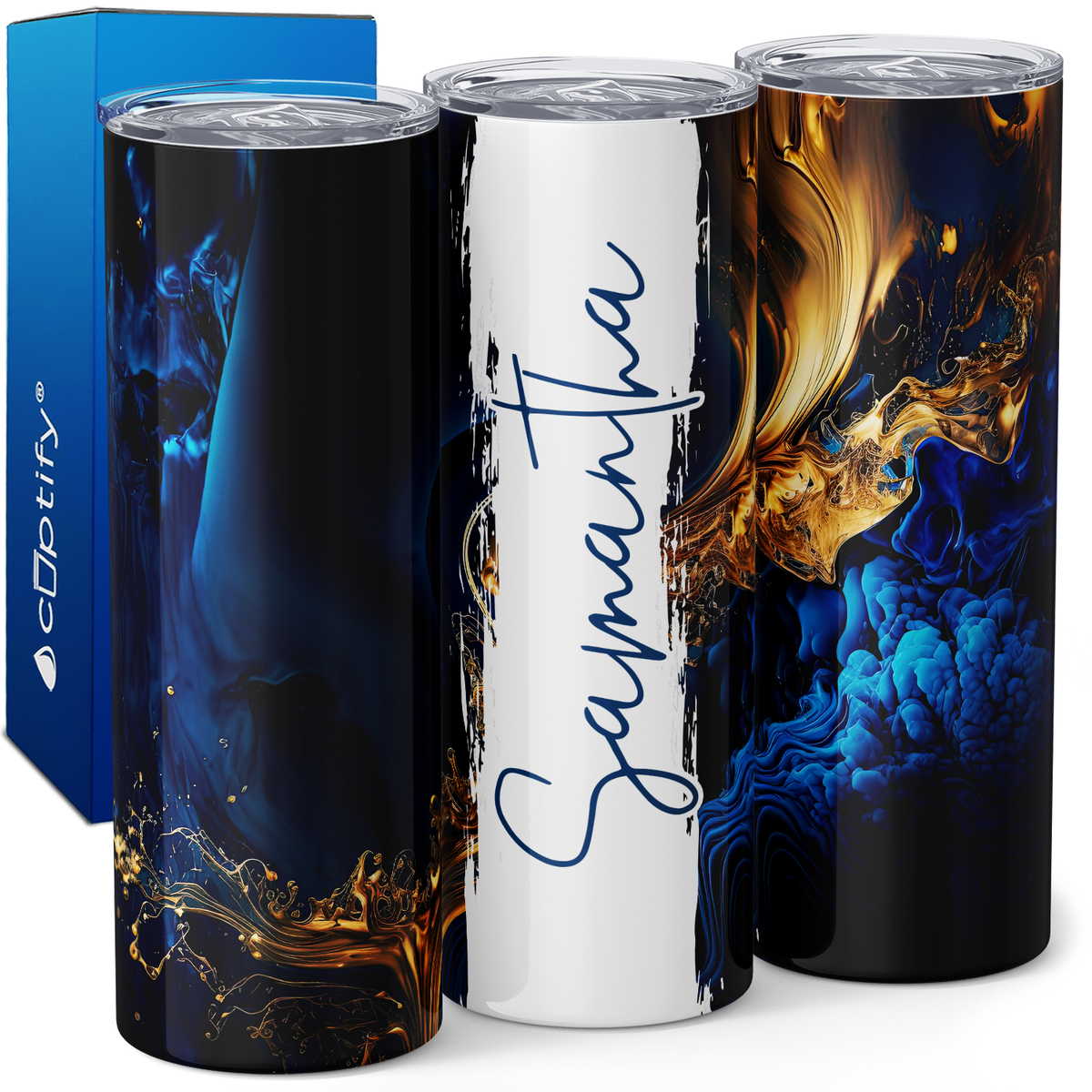 Personalized Oceanic Majesty 20oz Skinny Tumbler