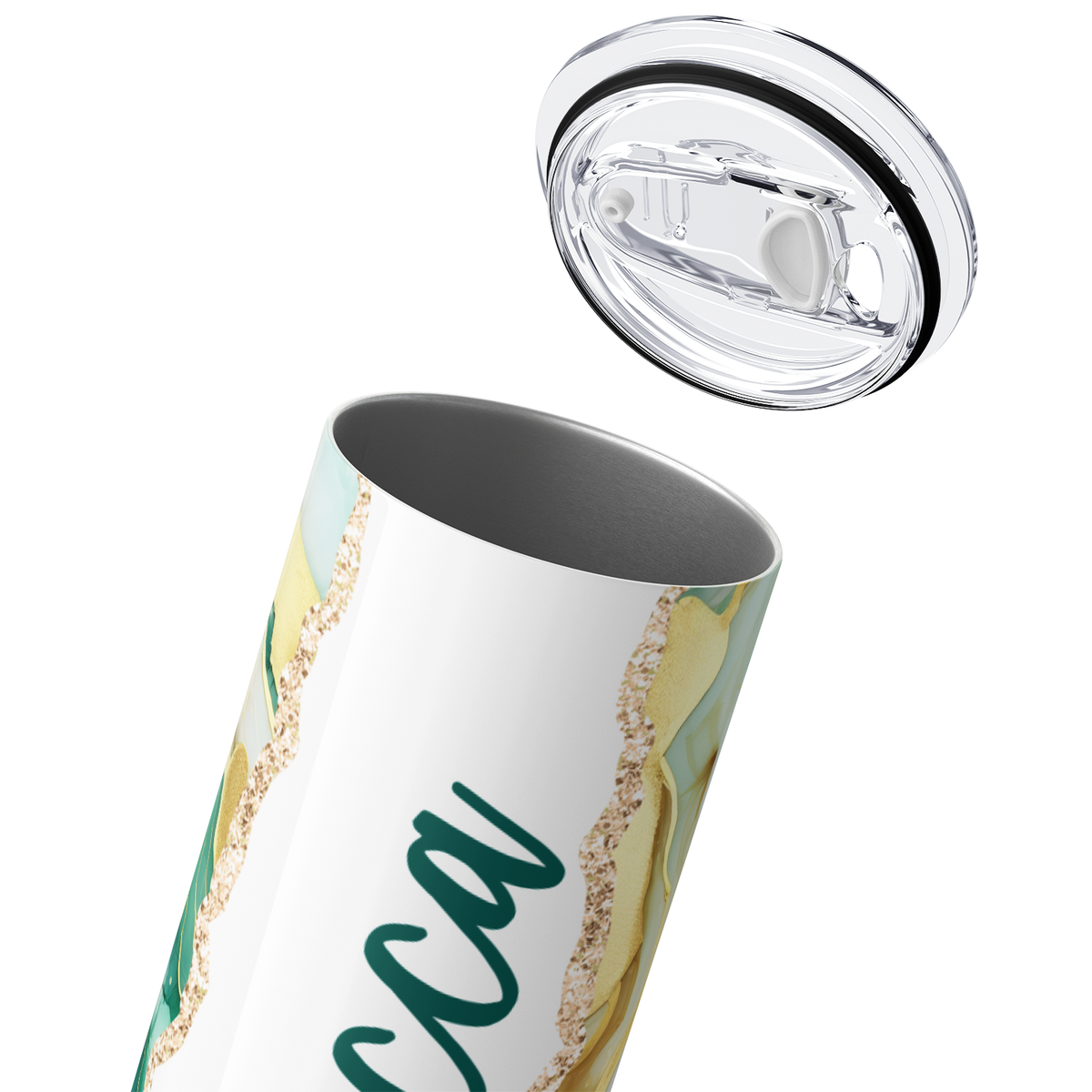 Personalized Aquamarine Dream 20oz Skinny Tumbler