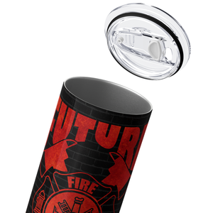 Personalized Future Firefighter 20oz Skinny Tumbler