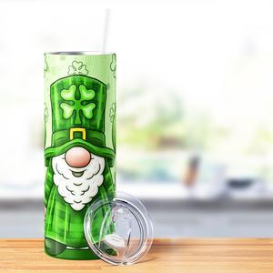 St. Patrick's Gnome 20oz Skinny Tumbler