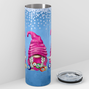 Bingo Gnomes 20oz Skinny Tumbler