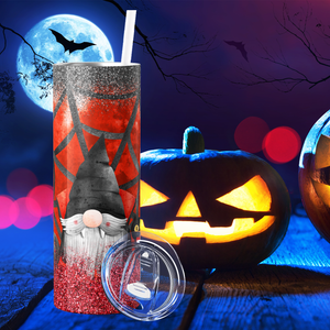 Dracula Gnome Spider Web 20oz Skinny Tumbler