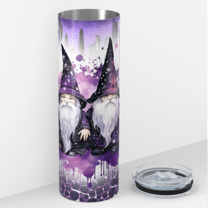 Mystical Wizard Gnomes 20oz Skinny Tumbler