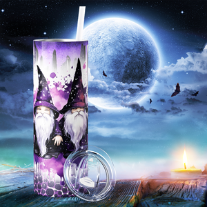 Mystical Wizard Gnomes 20oz Skinny Tumbler