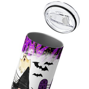 Halloween Love Gnomes 20oz Skinny Tumbler