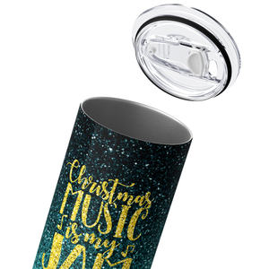 Christmas Music is my Jam Gnomes 20oz Skinny Tumbler