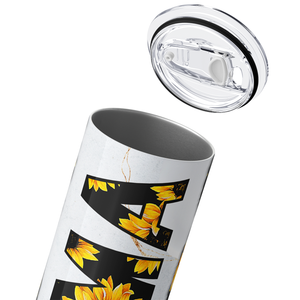 Mama Sunflowers 20oz Skinny Tumbler